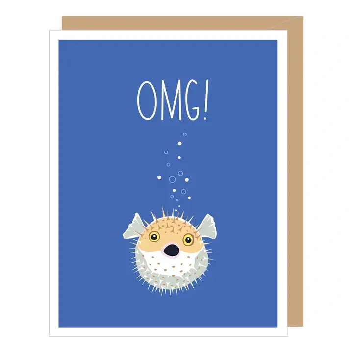 Blowfish Birthday: Light Up Their Day with a Card Full of Candles!